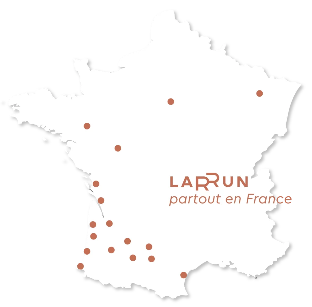 carte des revendeurs Larrun vélo electrique en FRance